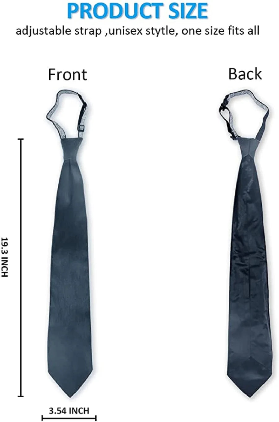 Lumisonata Light Up Men's Tie Business Shirt Wedding Party Gift Led Luminous Fiber Optic Flashing Rave Novelties Zipper Neck Tie